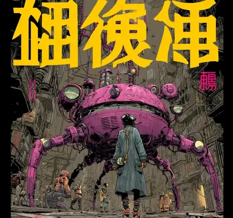 悬疑题材漫画封面示意
